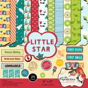 Papericious - Little Star (8 by 8 patterned paper)