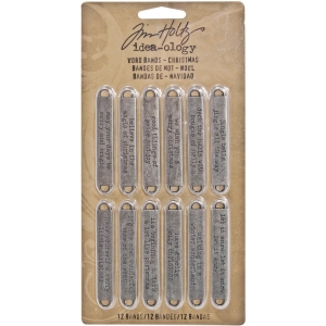 Tim Holtz ideaology Word Bands - Christmas