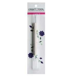 Double sided Quilling needle with plastic handle