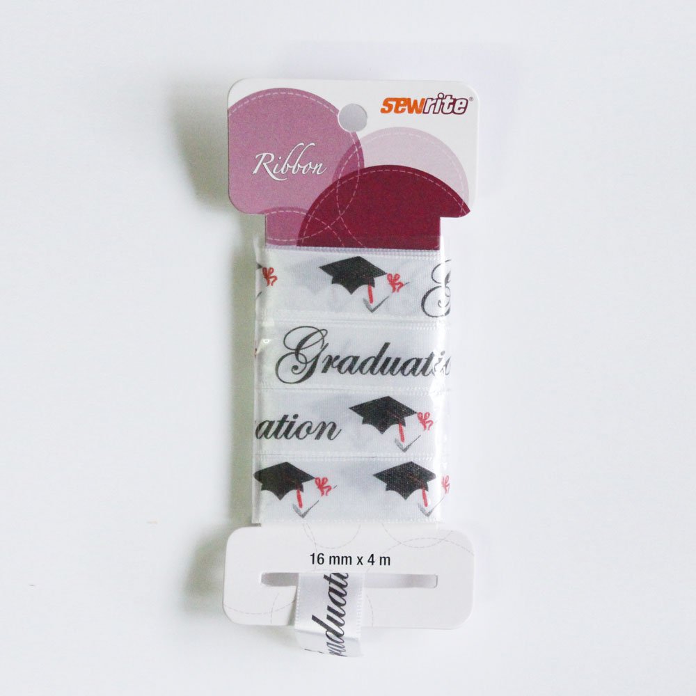Sewrite Ribbon - Graduation (White)