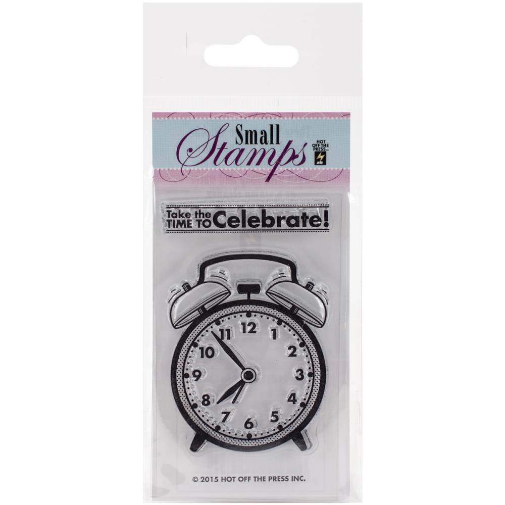 Hot Off The Press Acrylic Stamp - Small Alarm Clock