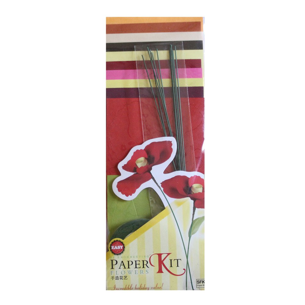 DIY Paper Flower making Kit by EnoGreeting - Design 8