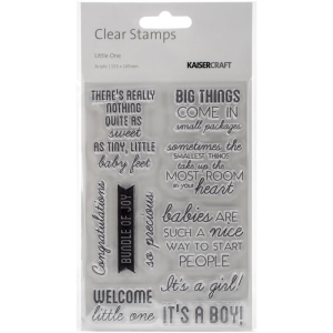 KaiserCraft Clear Stamps - Little One