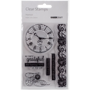 KaiserCraft Clear Stamps - Provincial
