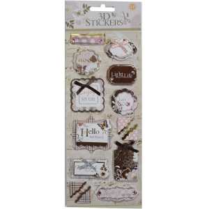 3D Stickers by LianFa (Large) - Design 5