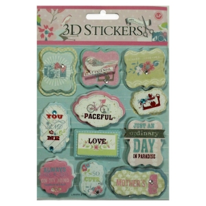 3D Stickers by LianFa (Medium) - Design 15