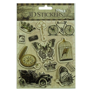 3D Stickers by LianFa (Medium) - Design 24
