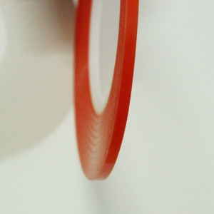 Red Tacky double sided tape (1/4 inch or 6mm by 50 mts)