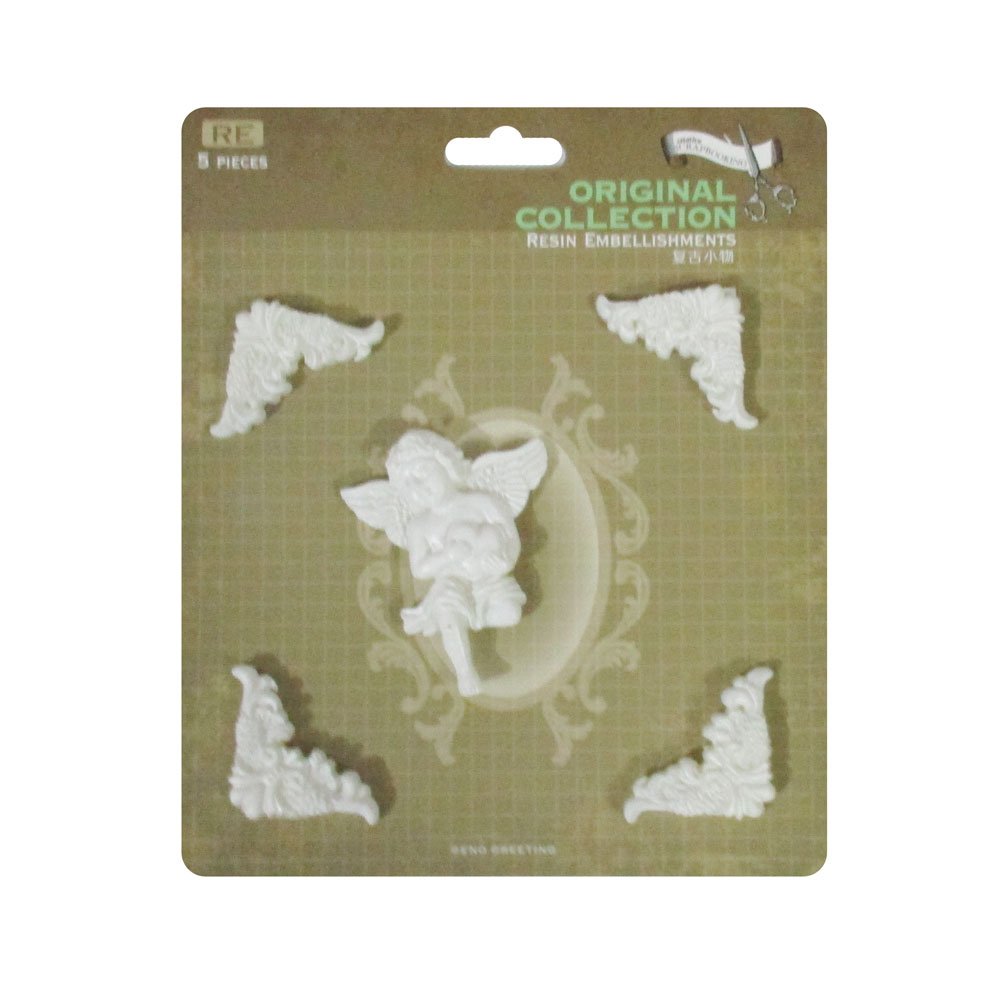 Resin Embellishments by Eno Greetings - Angel