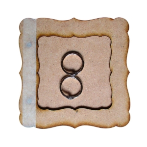 MDF Album - Curly Squares
