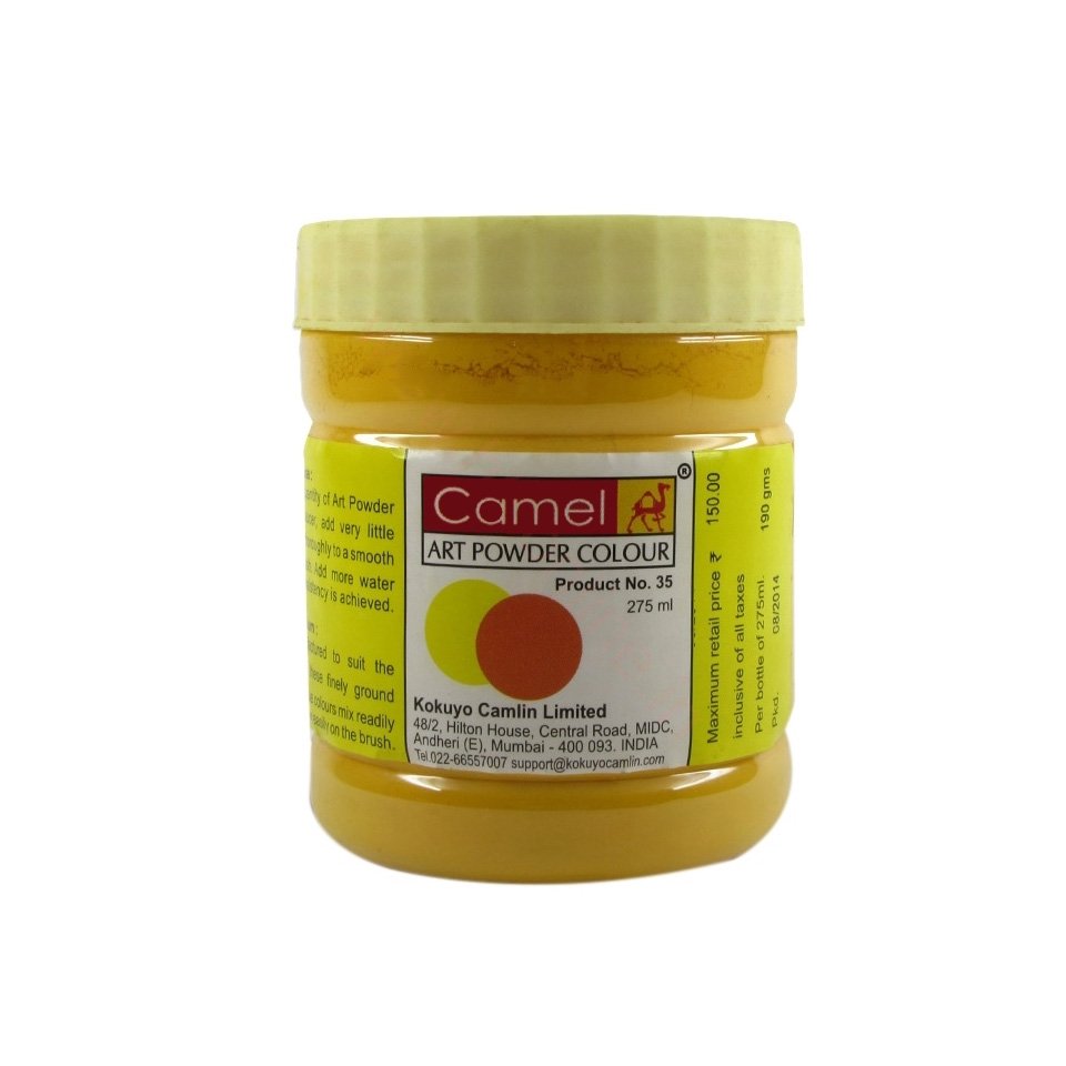 Camel Art Powder Colors - 283- Orange (275 ml)