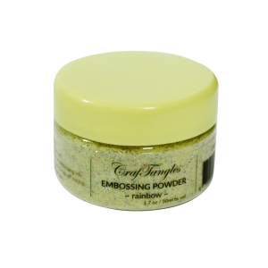 CrafTangles Embossing Powder - Rainbow (1.7 oz/50 ml)