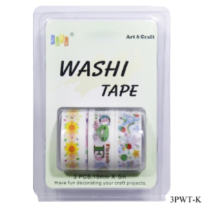 Washi Tapes pack of 3 (3PWT-K)