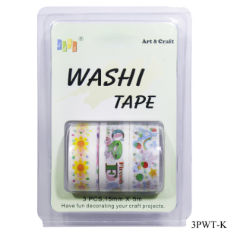 Washi Tapes pack of 3 (3PWT-K)