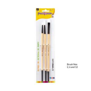 Classical Painting Brush (Set of 3)