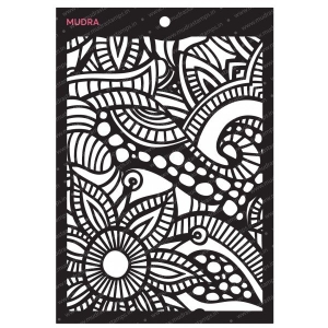 Mudra Stencils - Doodle Cluster