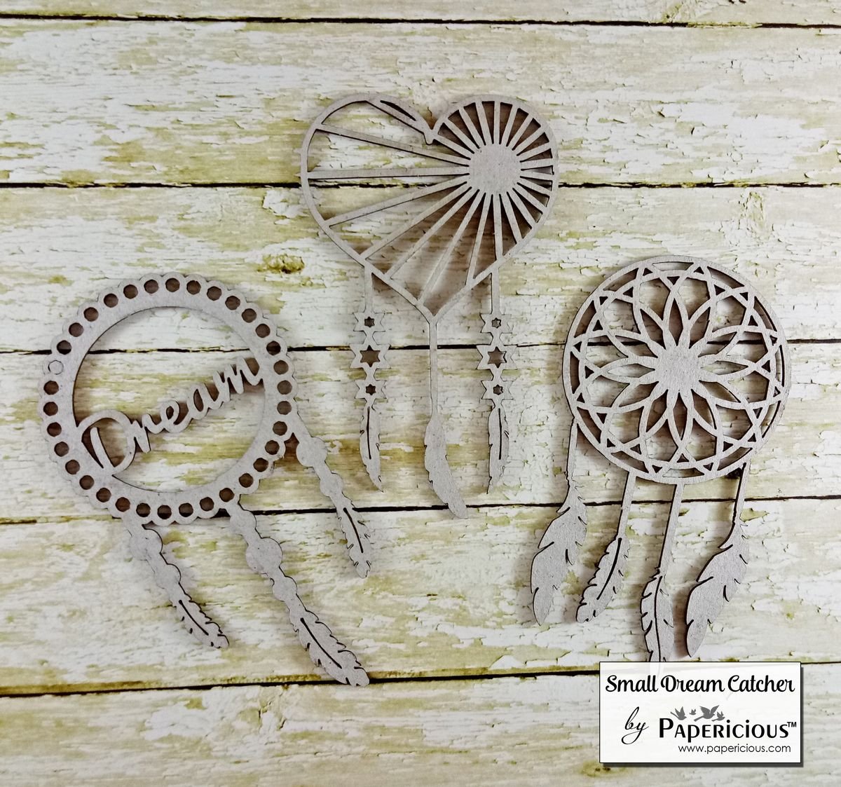 Papericious Collage Chipboard Elements - Small Dream Catcher