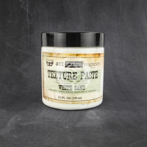 Prima Finnabair Art Extravagance Texture Paste - White Sand (8.5 oz)