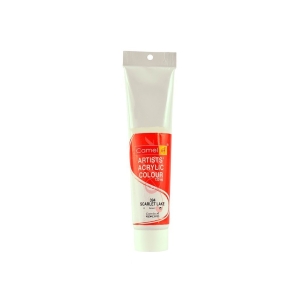 Camel Artist Acrylic Colour 120ml Tube - Scarlet Lake
