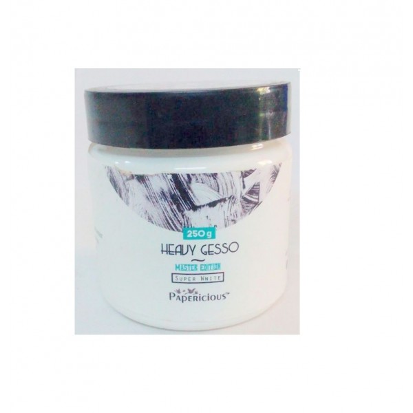 Papericious Heavy Gesso (250 gm) - White