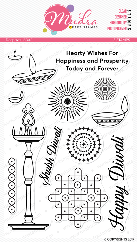 Mudra Craft Stamps - Deepavali