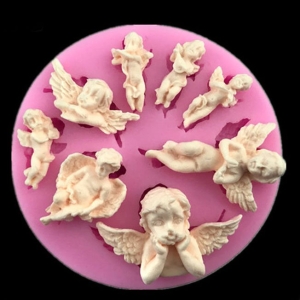 Many Angels Silicone Clay Mould