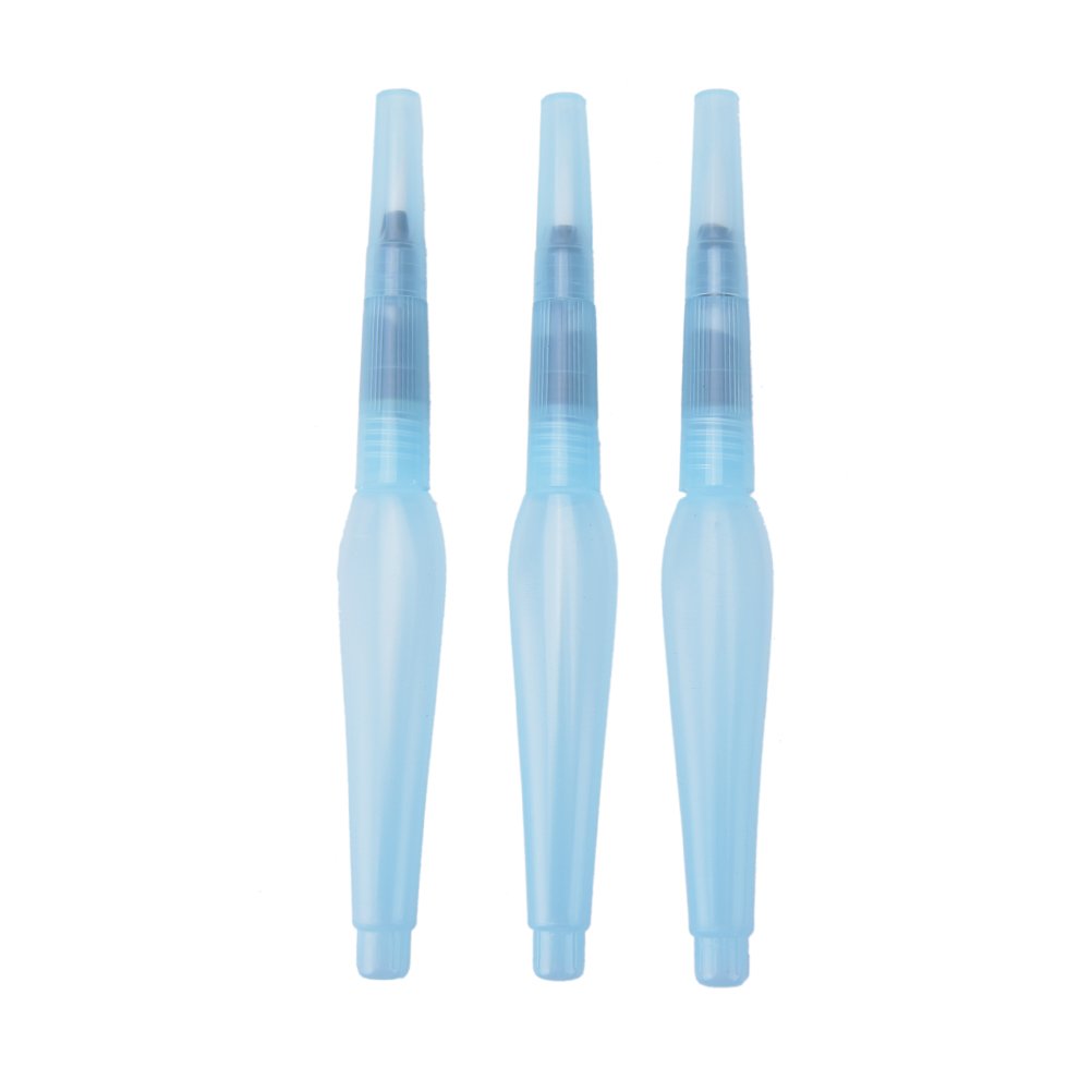Portable water brush with barrel set (Set of 3)