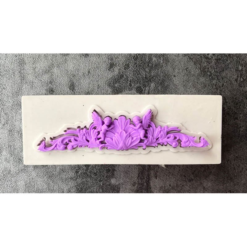 Flourish with Angels Silicone Clay Mould