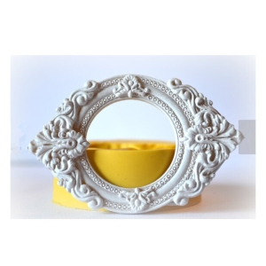 Orante oval frame Silicone Clay Mould