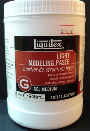 Liquitex Gel Medium Light Modeling Paste 946 ML