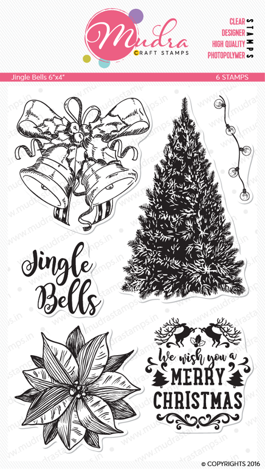 Mudra Craft Stamps - Jingle Bells