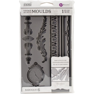 Iron Orchid Designs Vintage Art Decor Mould - Baroque 6