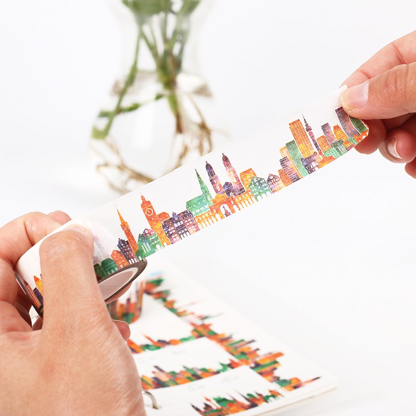 Washi Tape - City Skyline