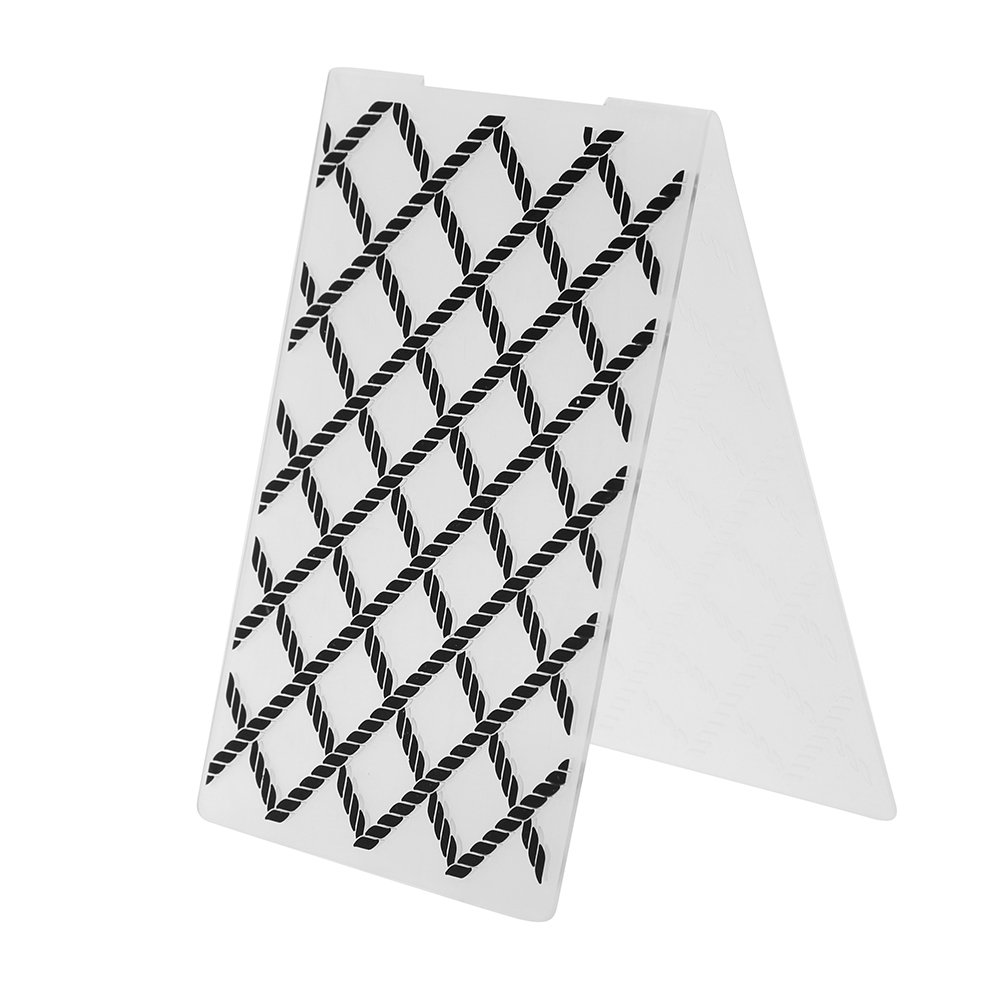 Embossing Folder - Braid Pattern (4"X6")