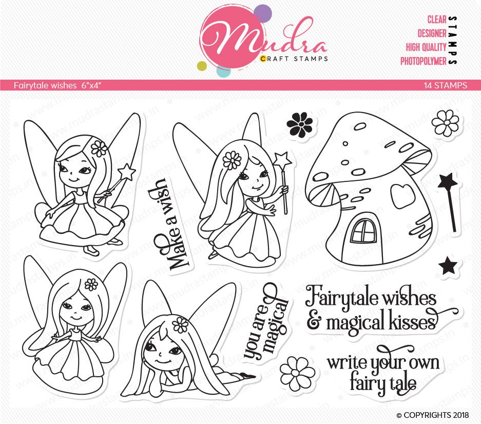 Mudra Craft Stamps - Fairytale Wishes