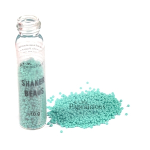 Papericious Shaker Beads - Bluish Green