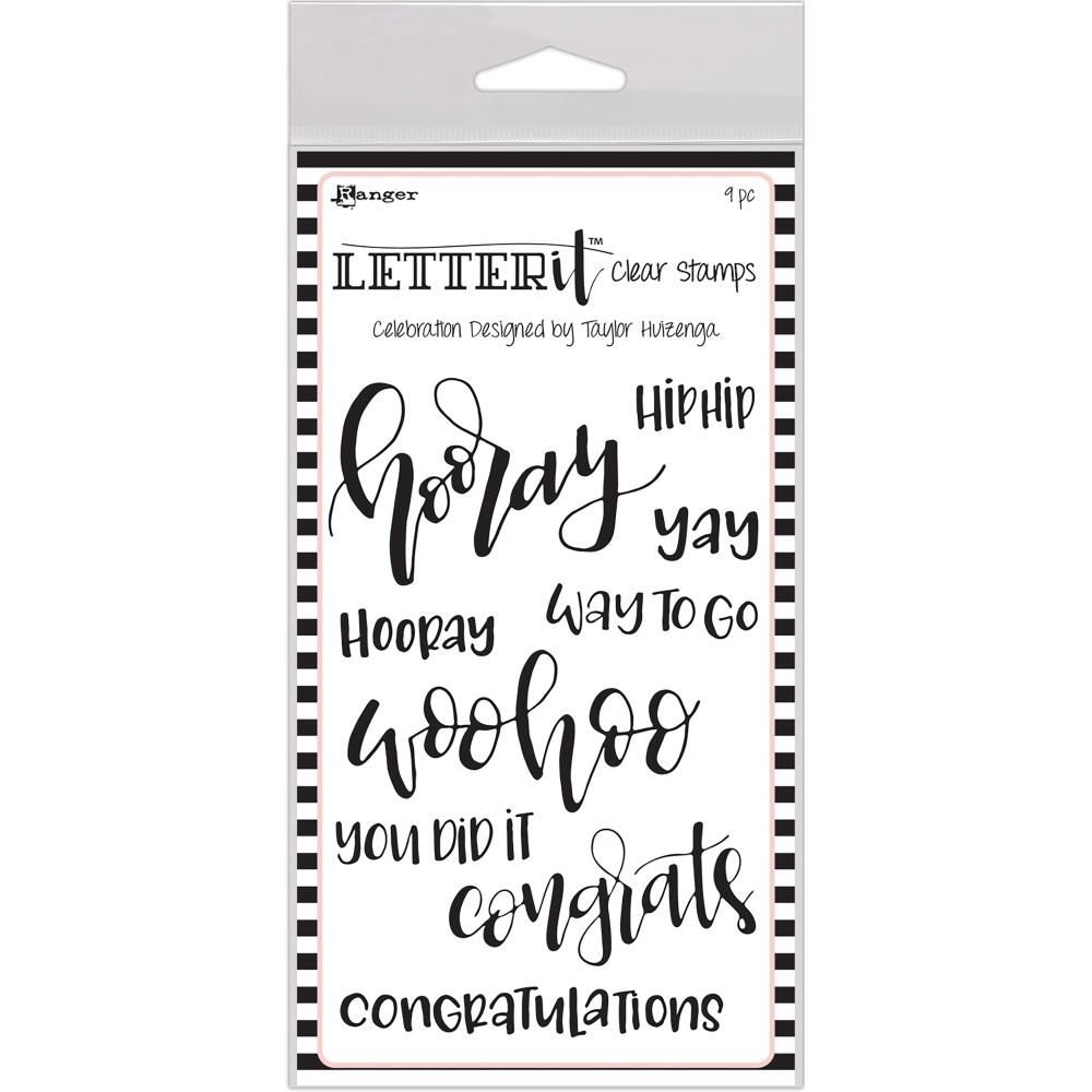 Ranger Letter IT Stamps - Celebrate