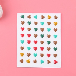 Enamel Dots - Hearts (Design 2)