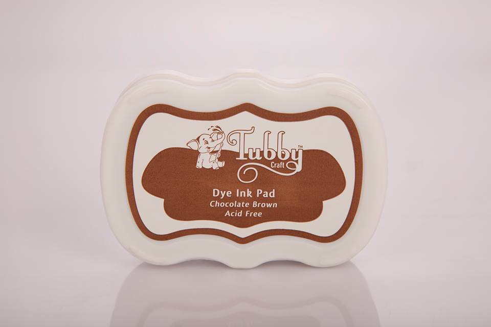 Tubby Craft Dye Ink Pad - Choclate Brown