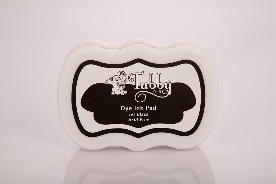Tubby Craft Dye Ink Pad - Jet Black