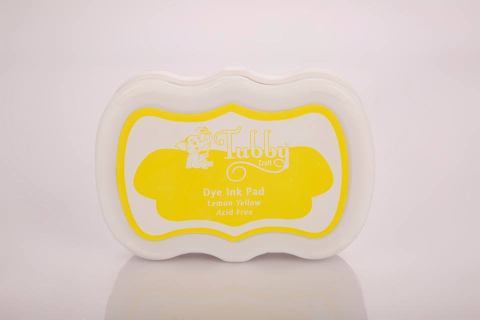 Tubby Craft Dye Ink Pad - Lemon Yellow