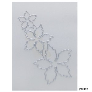 Steel Dies - 5 petal wavy flowers for flowermaking (Set of 3 dies)