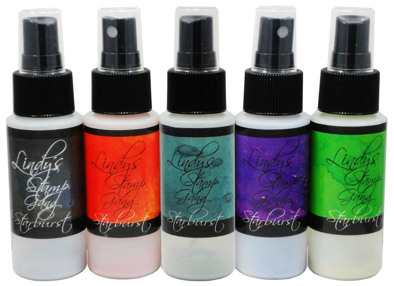 Lindy's Stamp Gang Starburst Spray Set - Haunted Halloween (2oz 5/Pkg)