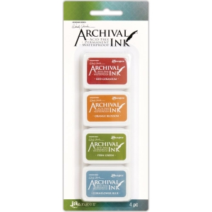 Wendy Vecchi Archival Mini Ink Pad Kit # 4 (Set of 4)