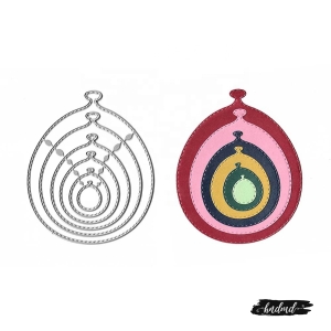Steel Dies - Balloons (Set of 6 dies)