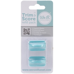 We R Memory Keepers Trim & Score Refill Blades 2/Pkg