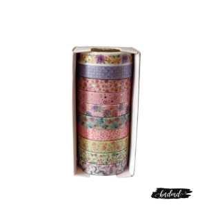 Washi Tape Mix Set - Flowers
