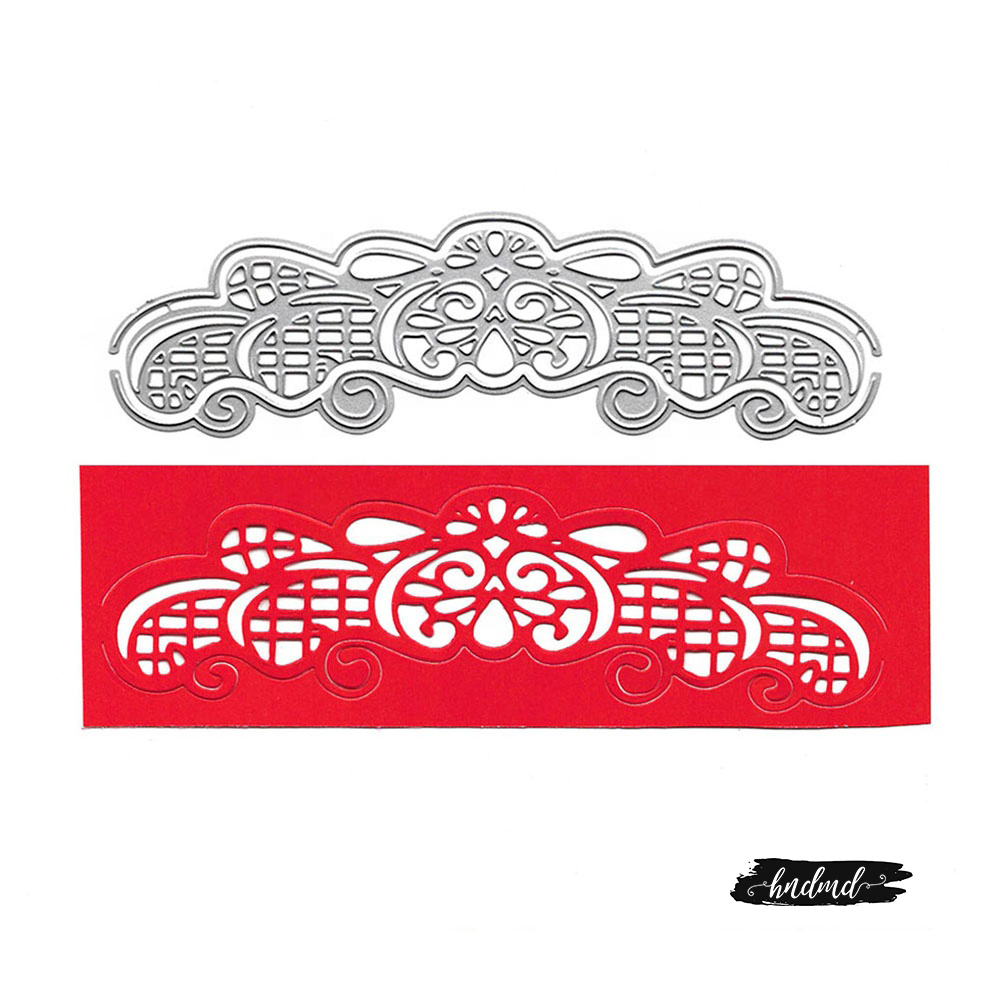Steel Border Dies - Lacy Edge (Set of 2 dies) (XY489)