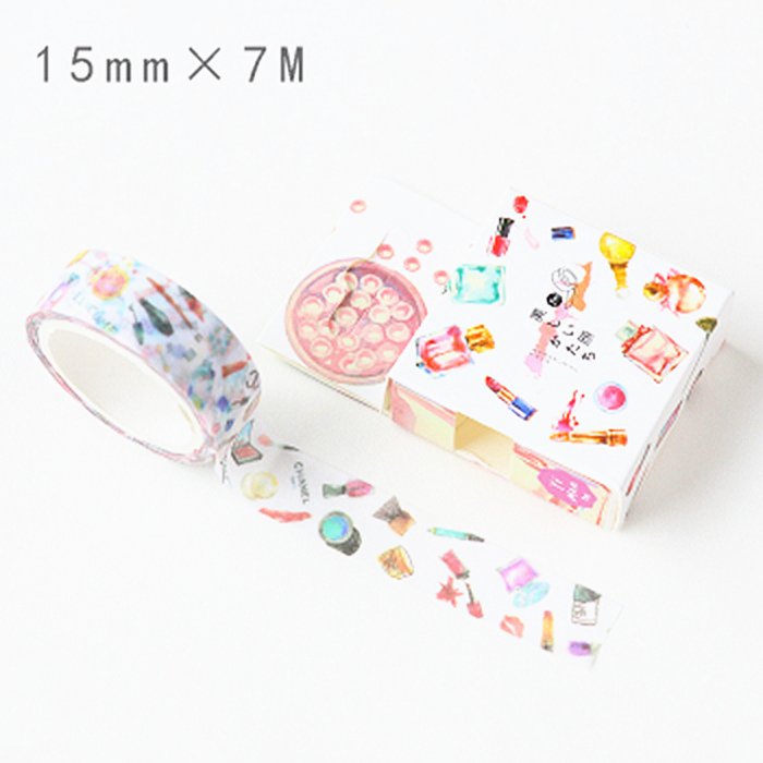 Washi Tape - Girly make up items