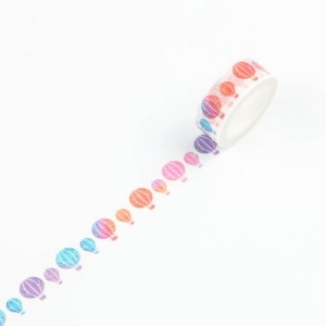 Washi Tape - Watercolor air Balloon